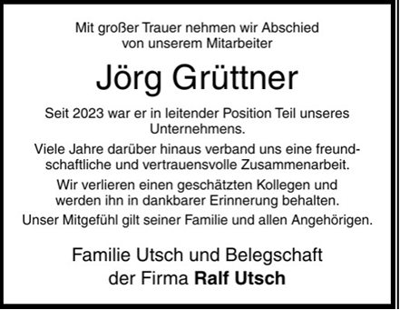 Traueranzeige